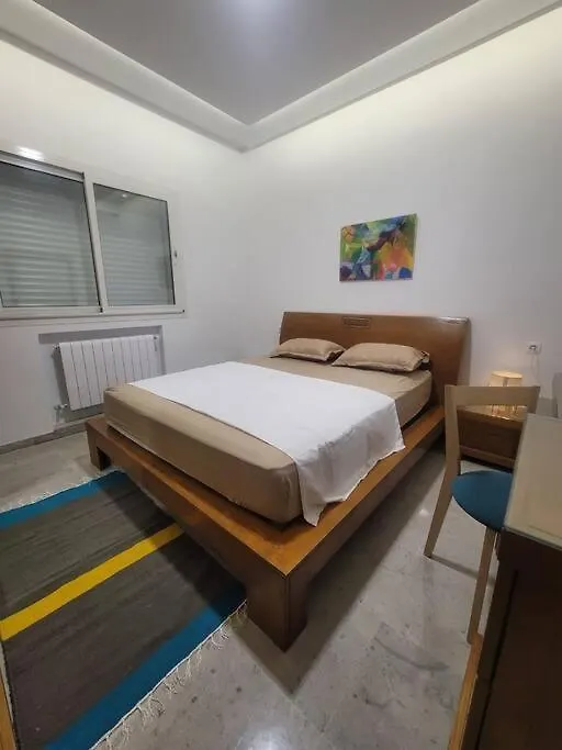 Superbe S+2 A Jardin De Carthage Apartman Tunisz